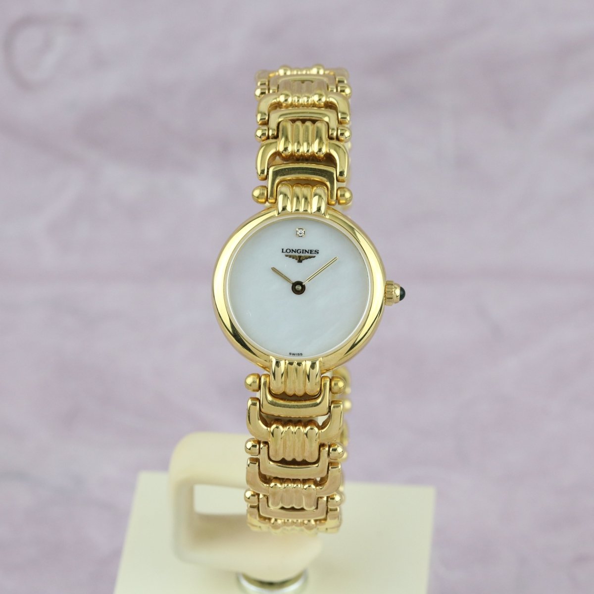 Longines women's gold watch sale