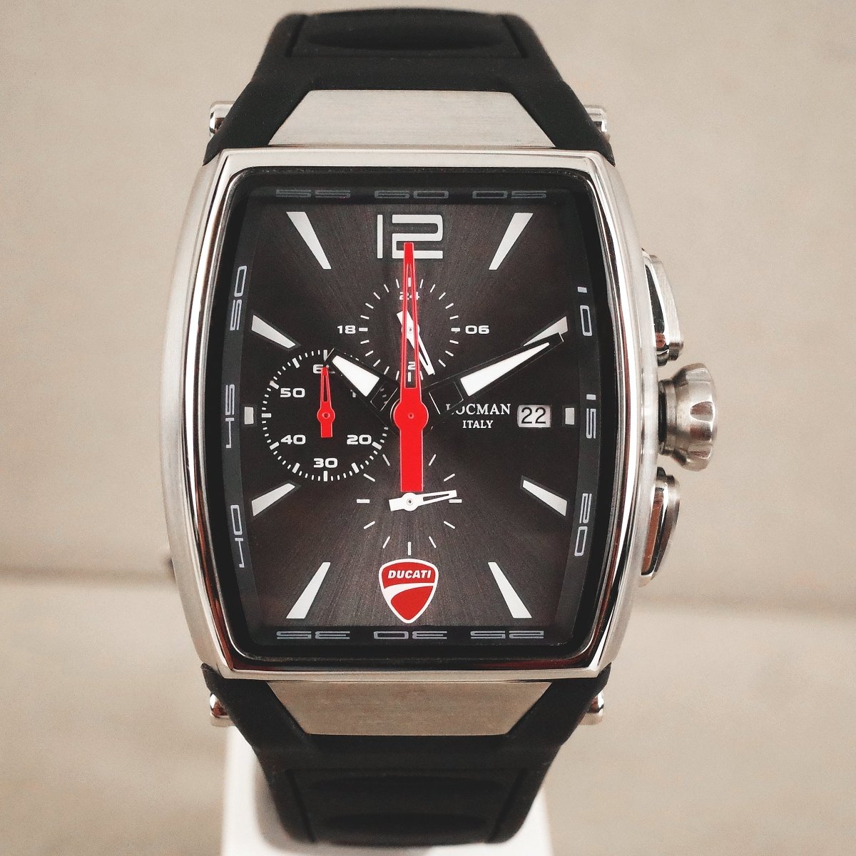 Locman Ducati Limited Edition Chronograph schwarz 550 - V. Gasser 1873