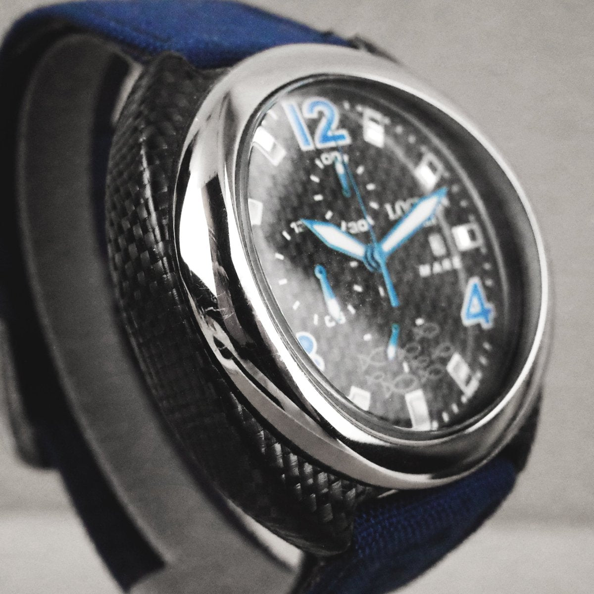 Locman "Mare" Titanium & Carbon Chronograph blau 134 - V. Gasser 1873