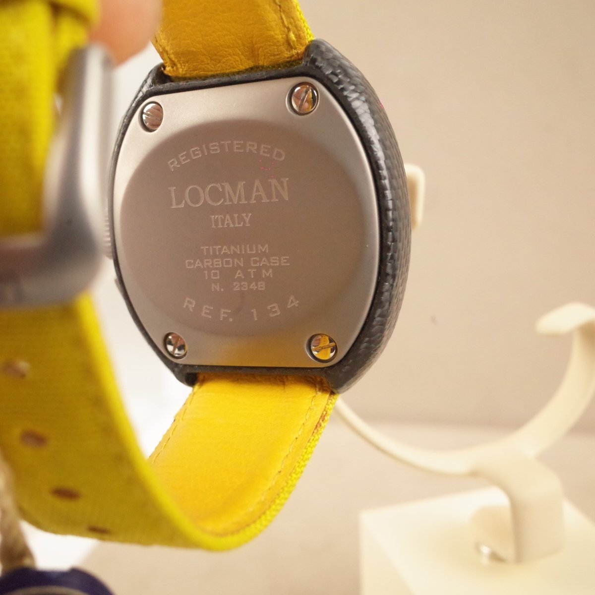 Locman "Mare" Titanium & Carbon Chronograph gelb 134 - V. Gasser 1873