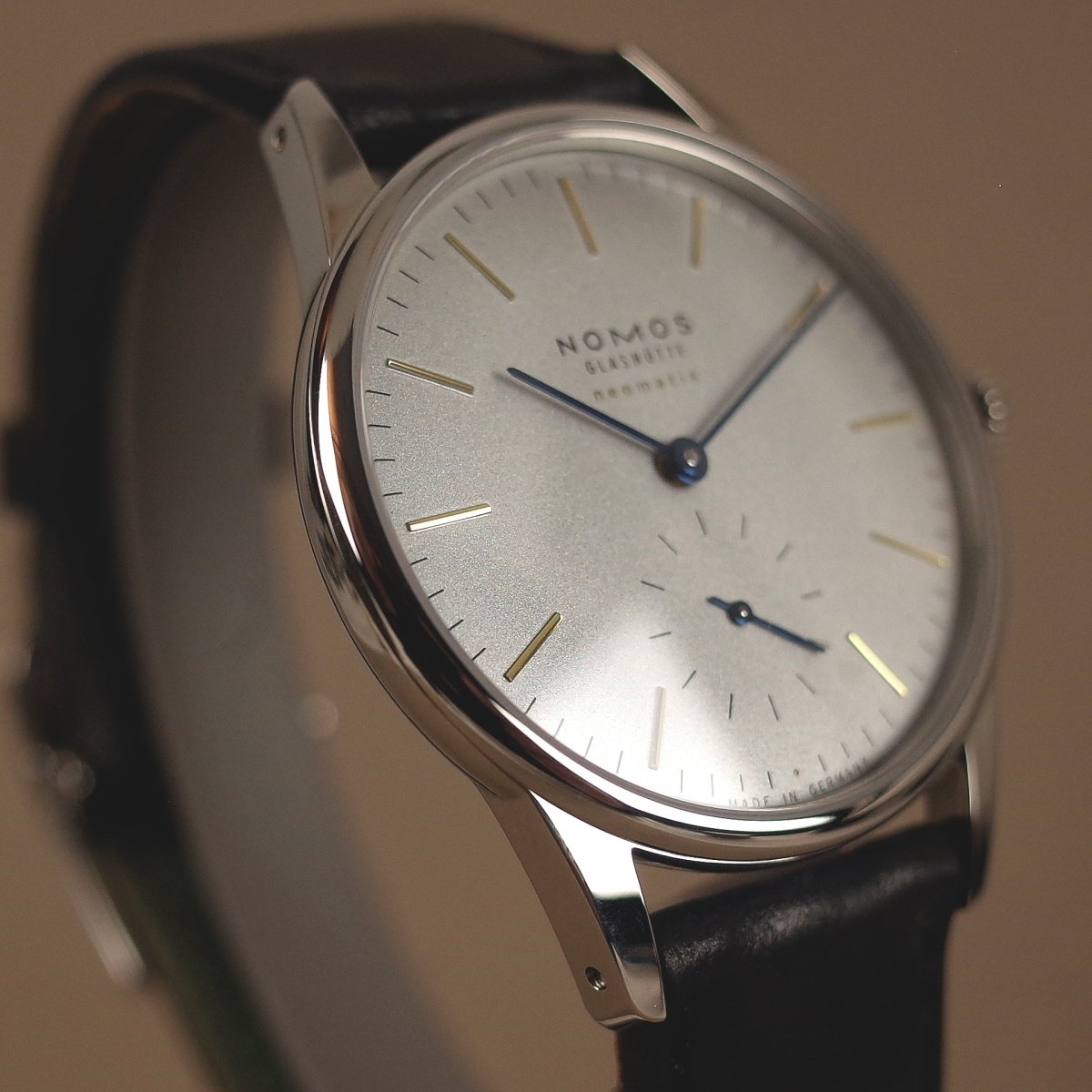 Nomos Orion neomatik "175 Years Watchmaking Glashütte" 345.S1 - V. Gasser 1873