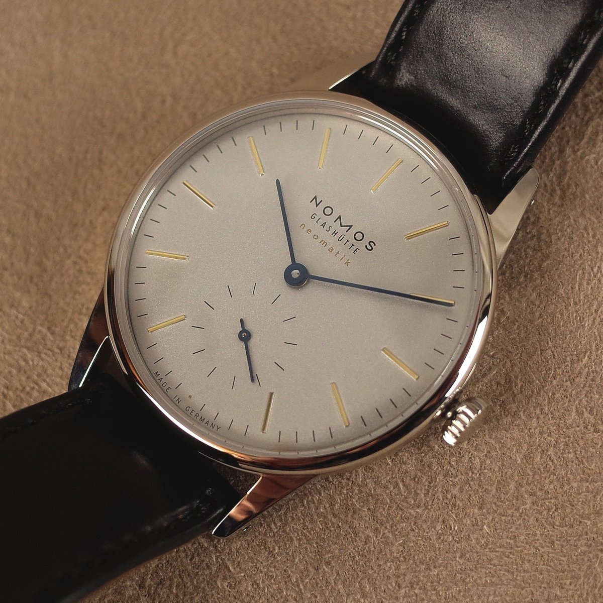 Nomos Orion neomatik "175 Years Watchmaking Glashütte" 345.S1 - V. Gasser 1873