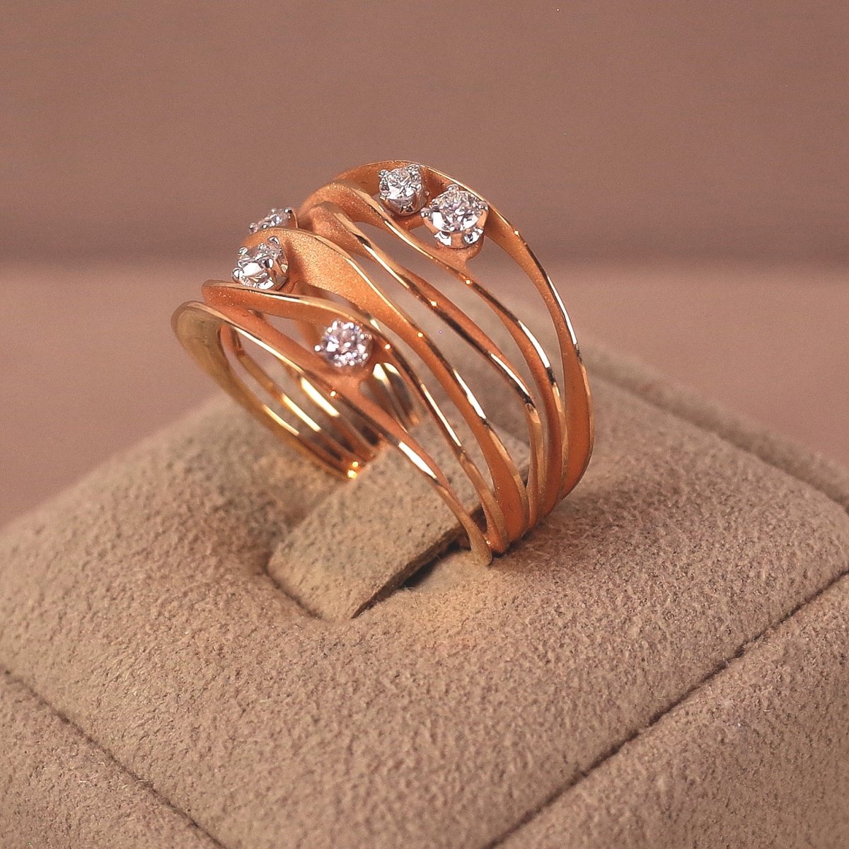 Roségold Ring Cammilli - V. Gasser 1873