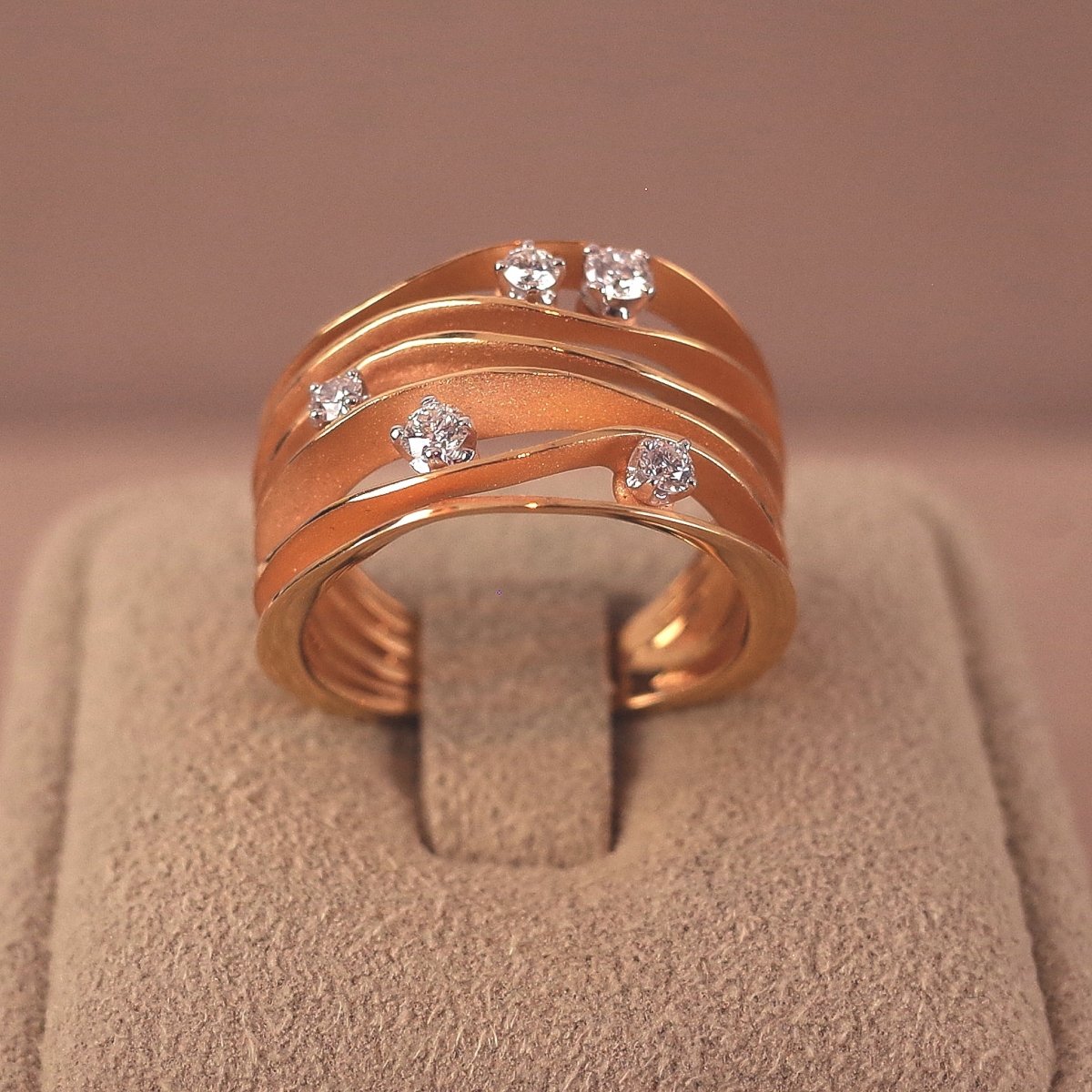 Roségold Ring Cammilli - V. Gasser 1873