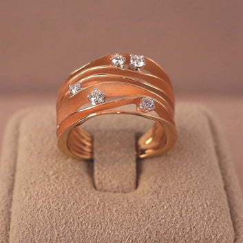 Roségold Ring Cammilli - V. Gasser 1873